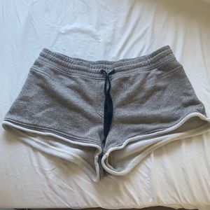 lululemon gray knit shorts!